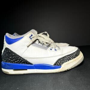 Nike Air Jordan 3 Retro GS Racer Blue Men's Shoes - Size 7